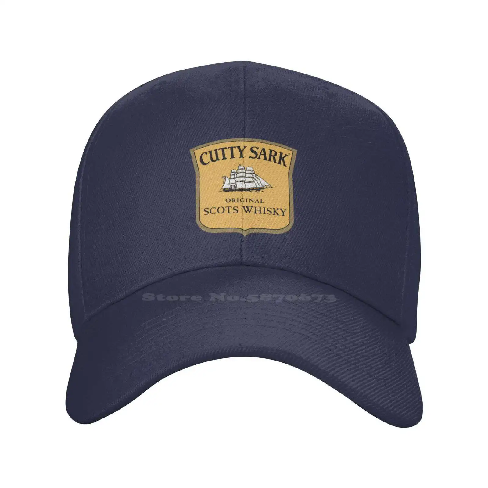 Cutty Sark Logo Fashion quality Denim cap Knitted hat Baseball cap