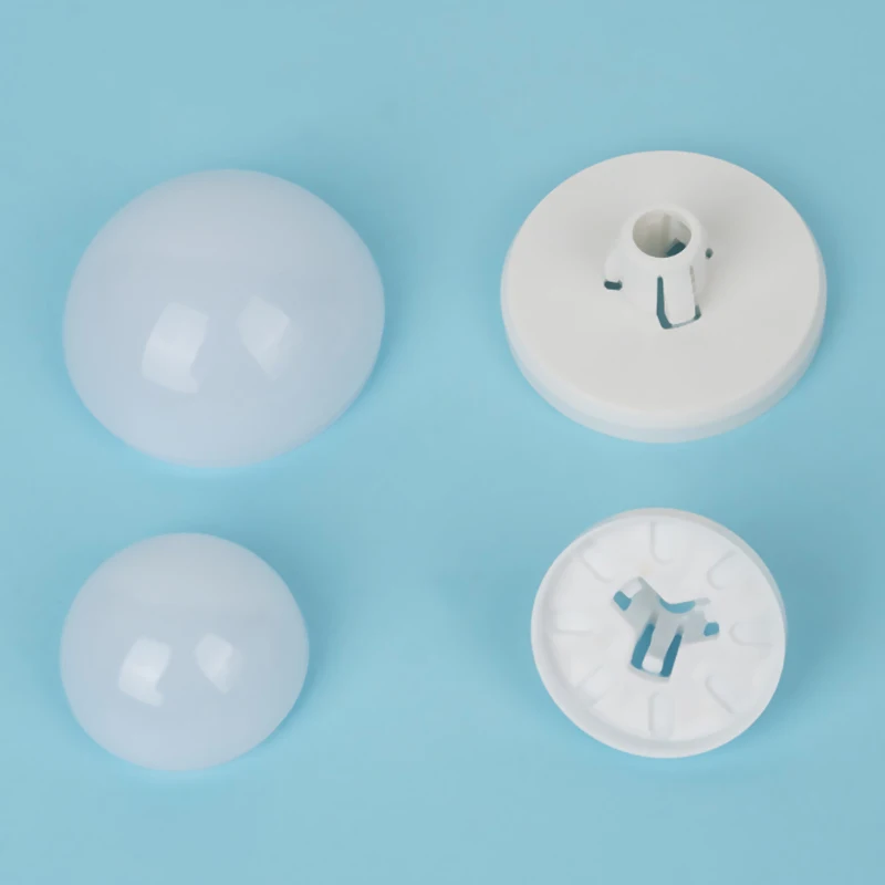 5Pcs LED Plastic Half-Bulb Bulb Makeup Mirror Bulb Plastic/Aluminum Base Shell Home Ceiling Restaurant Light Mirror Front Light