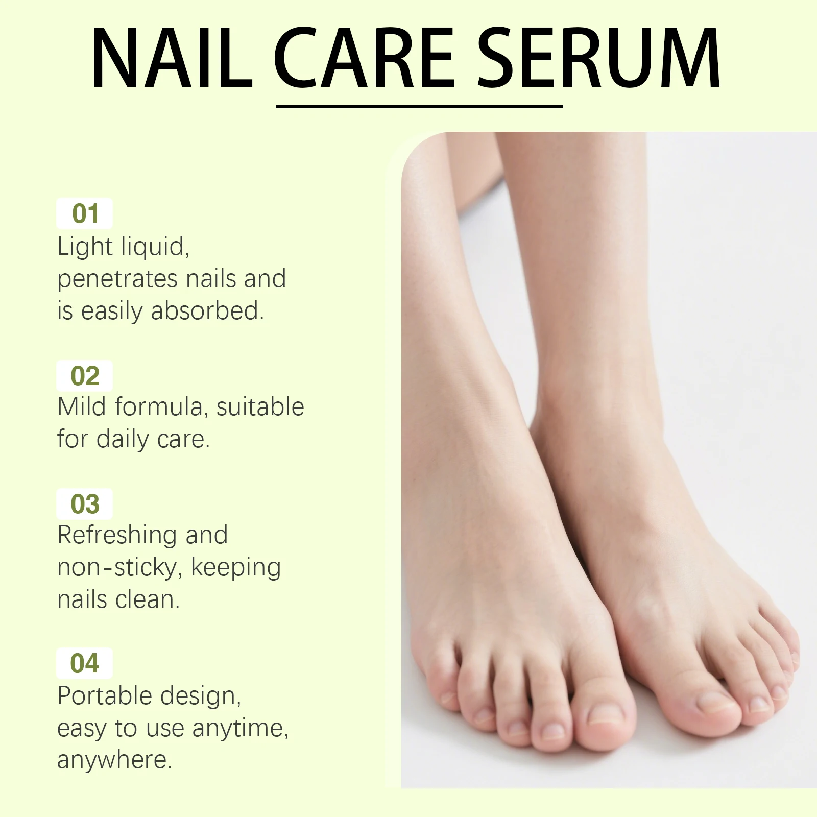 Hand Foot Nail Care Essence Fungal Nail Renewal Serum Anti Infection Paronychia Onychomycosi Restore Discolored Damaged Nails