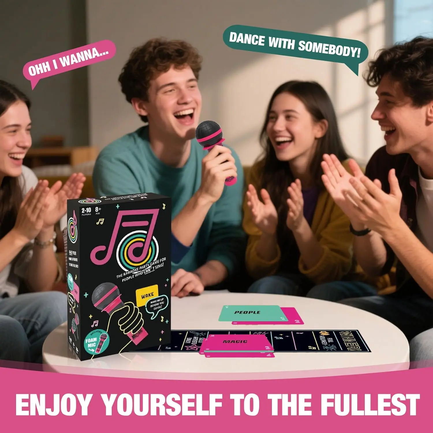 لعبة غناء جمعية الكلمات، ترفيه الحفلات العائلية، النشاط الداخلي