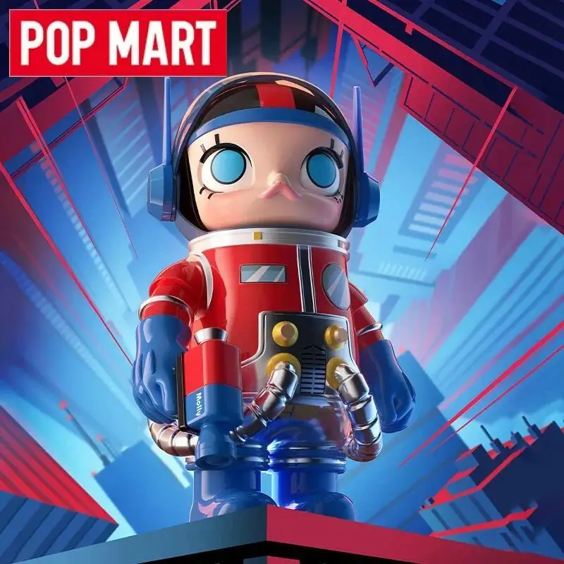 

POP MART Mega Space Molly 400% Optimus Prime Limited Edition Series Blind Box Genuine Toys Guess Bag Mystery Box Trendy Ornament