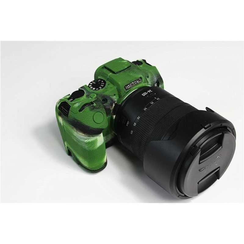 Silicone Armor Skin Case For Canon EOS RP camera bag Rubber Silicone Camera Cover protective case + free tempered film