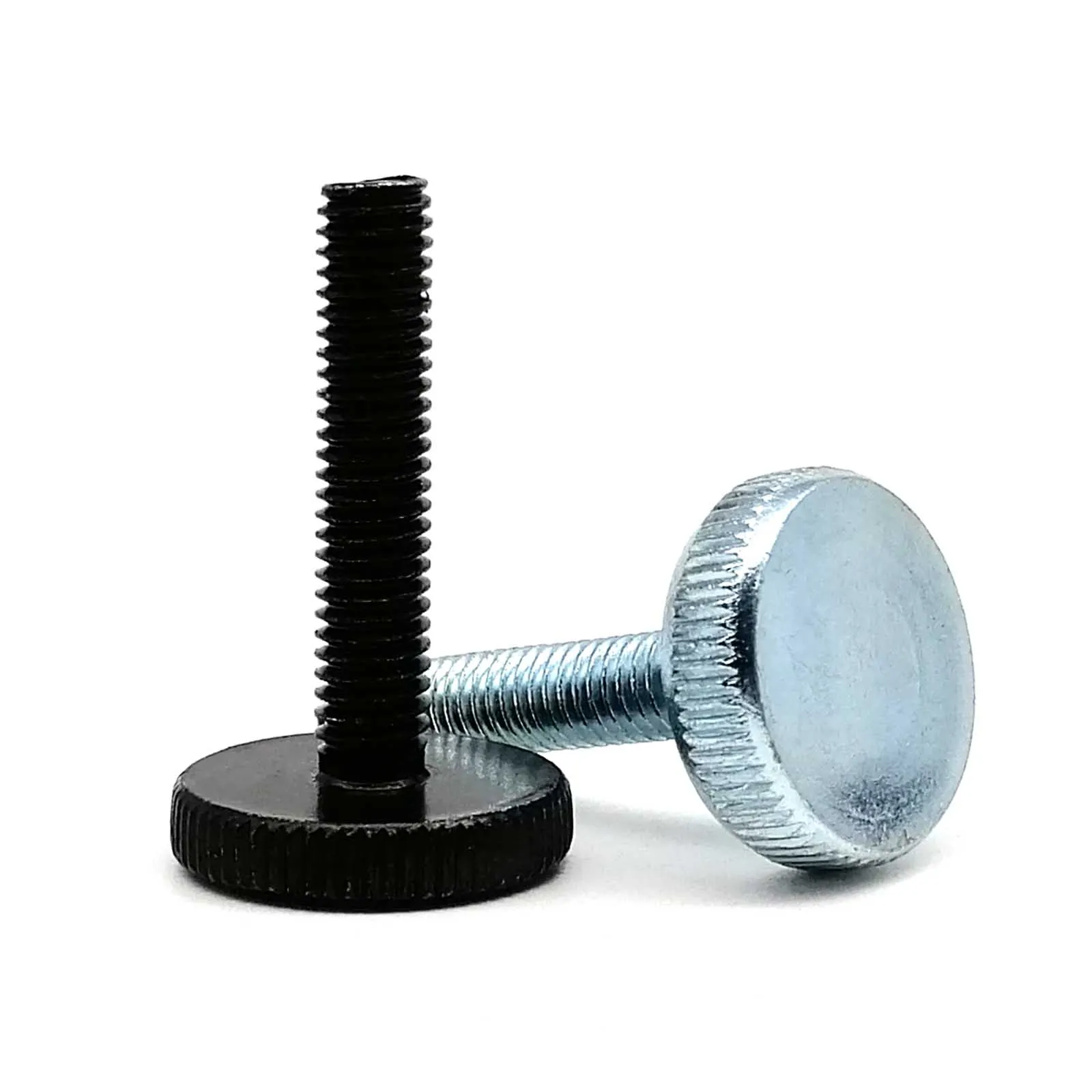 HZYUEGOU M3 M4 M5 M6 M8 M10 Gerändelte Flachkopf-Handschraube für Vorhangfassaden und Glas, werkzeuglose Einstellung, Länge 4-50mm – Detail 3