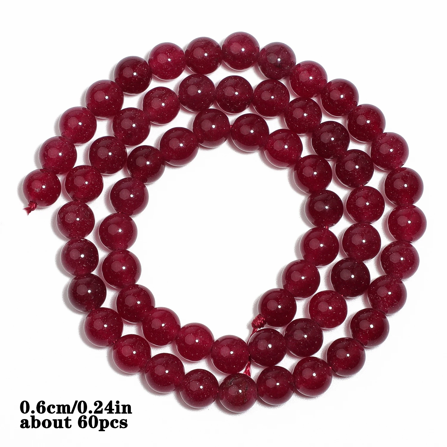 Natural Chalcedony Beads for DIY Jewellery Making