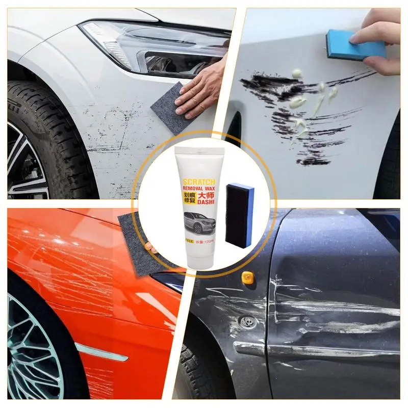 Auto Scratch Remover Automotive Polijstpasta Verf Restorer Met Spons Auto Wax Buffing Compound Verf Care Kit auto Accessorie