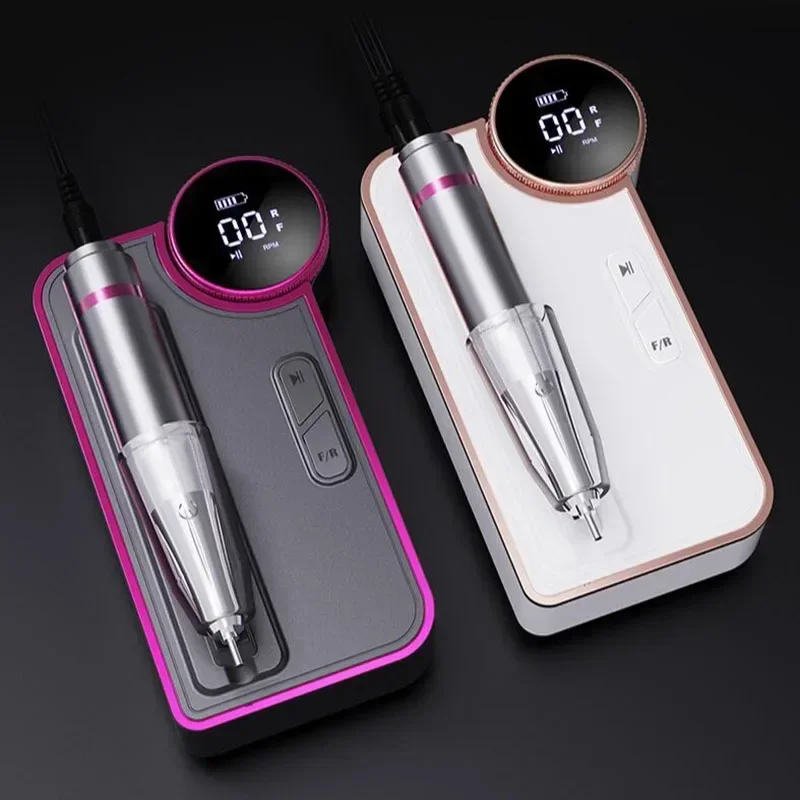

Original 35000RPM Nail Drill Machine Rechargeable Nail File Nails Accessories Gel Nail Polish Sander Professional Tool Manicure