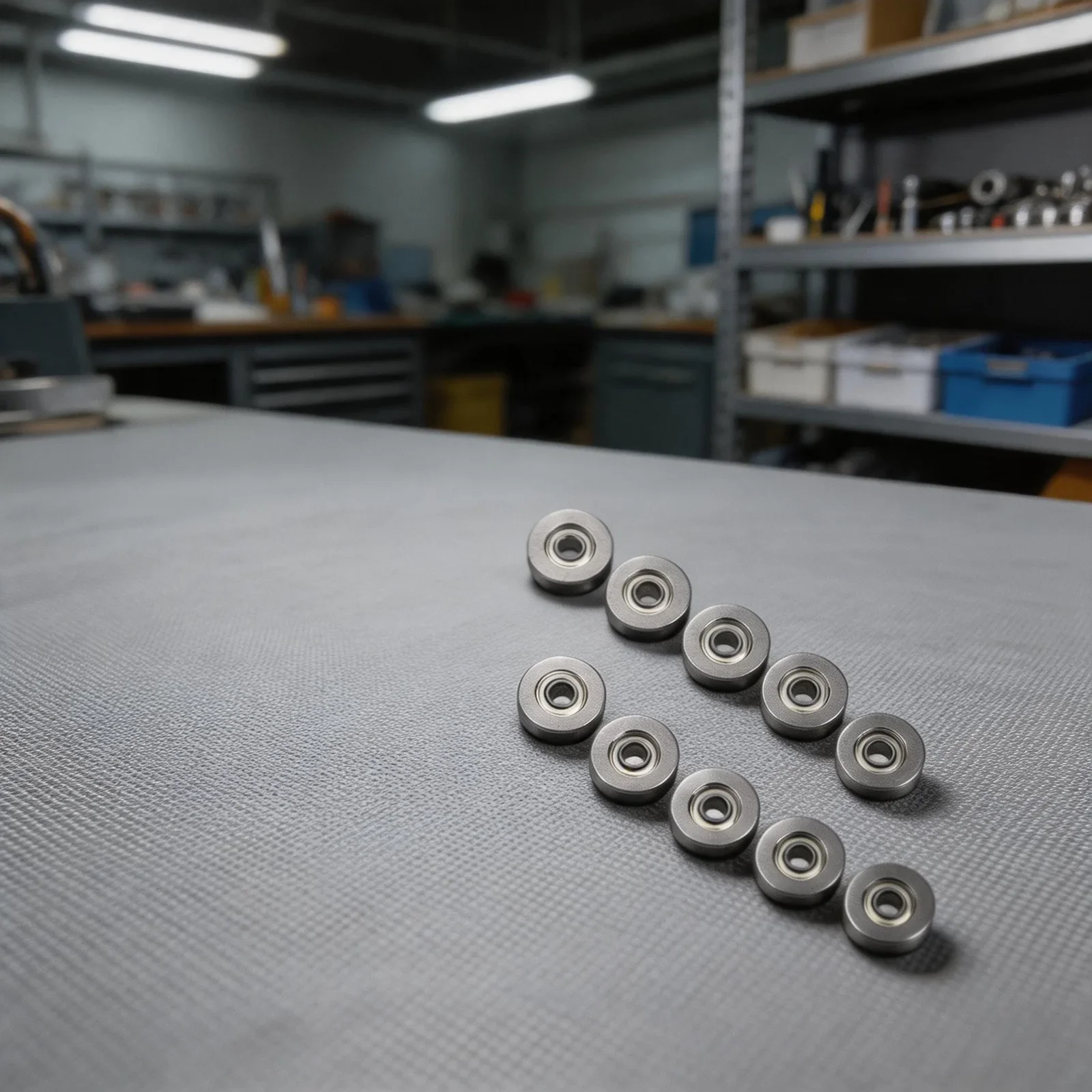 Photographic Equipment Track Pulley Bearing Round Bottom Bearing 3*12*4mm Sliding Rollers Low Noise Operation High Load Capacity