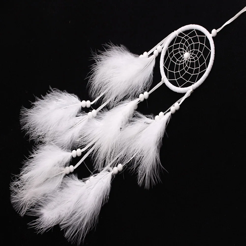 Dream Catcher Room Decor Hand-woven Feather Weaving Catching Up The Dream Feather Hanging Decoration Car Home Decoration