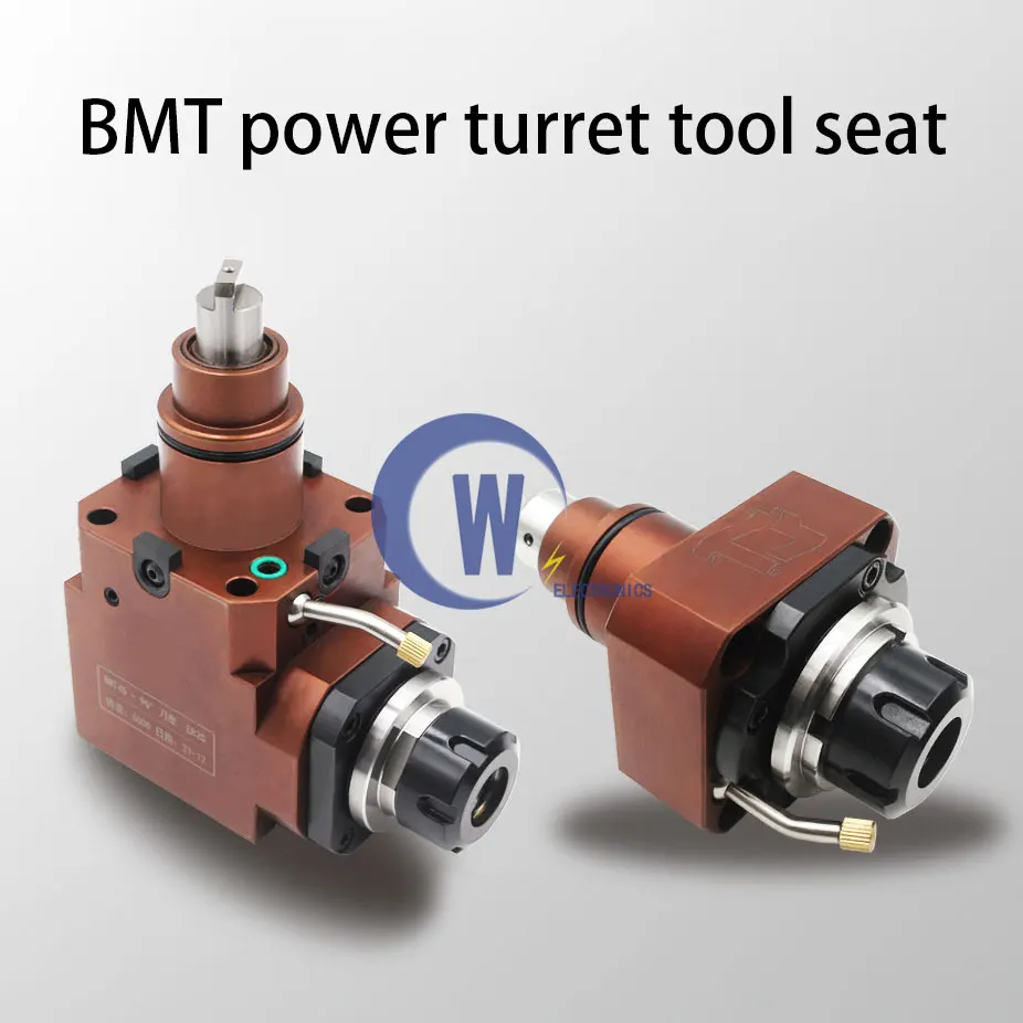 

BMT Power Turret Tool Holder Turning and Milling Composite Center Power Head X Radial Z-axis 0degree 90degree CNC Tool Holder