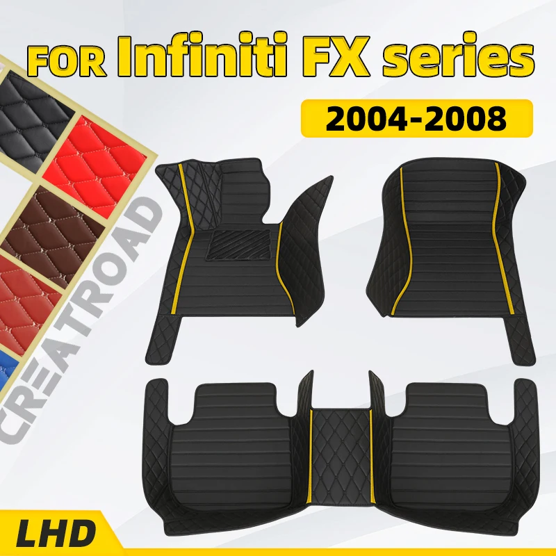 

Custom Car floor mats for Infiniti FX series 2004 2005 2006 2007 2008 auto foot Pads automobile carpet cover