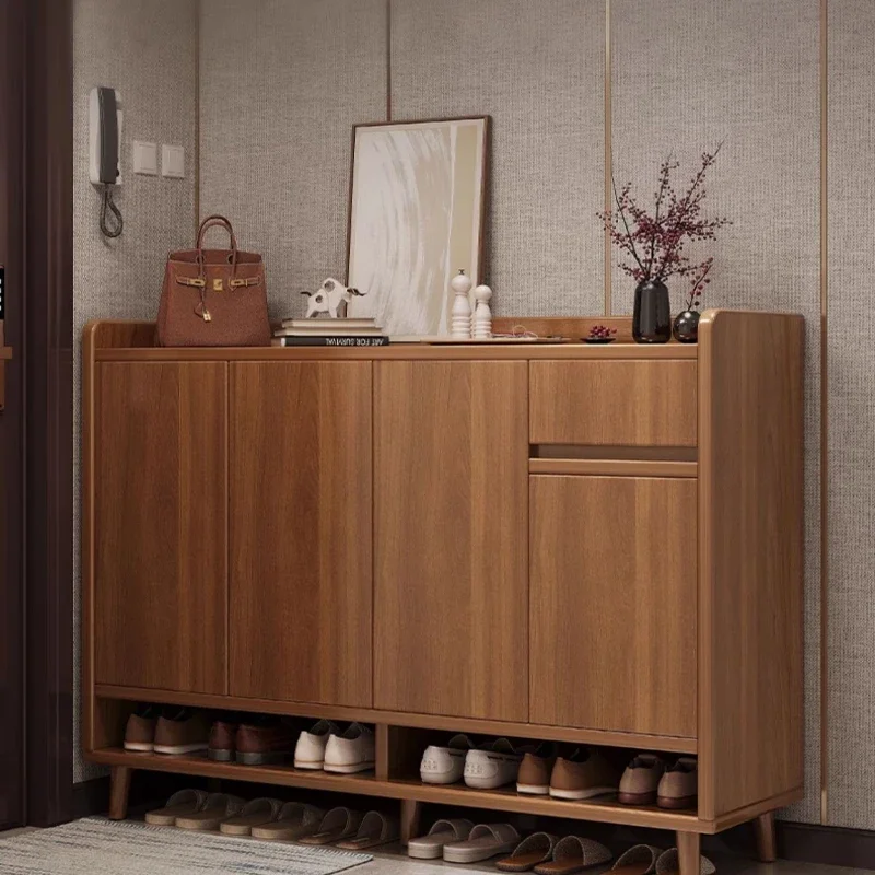 

Living Room Japanese Shoe Rack Ultralight Solid Wood Waterproof Onement Shoe Cabinets Free Shipping Guarda Zapatos Furnitures