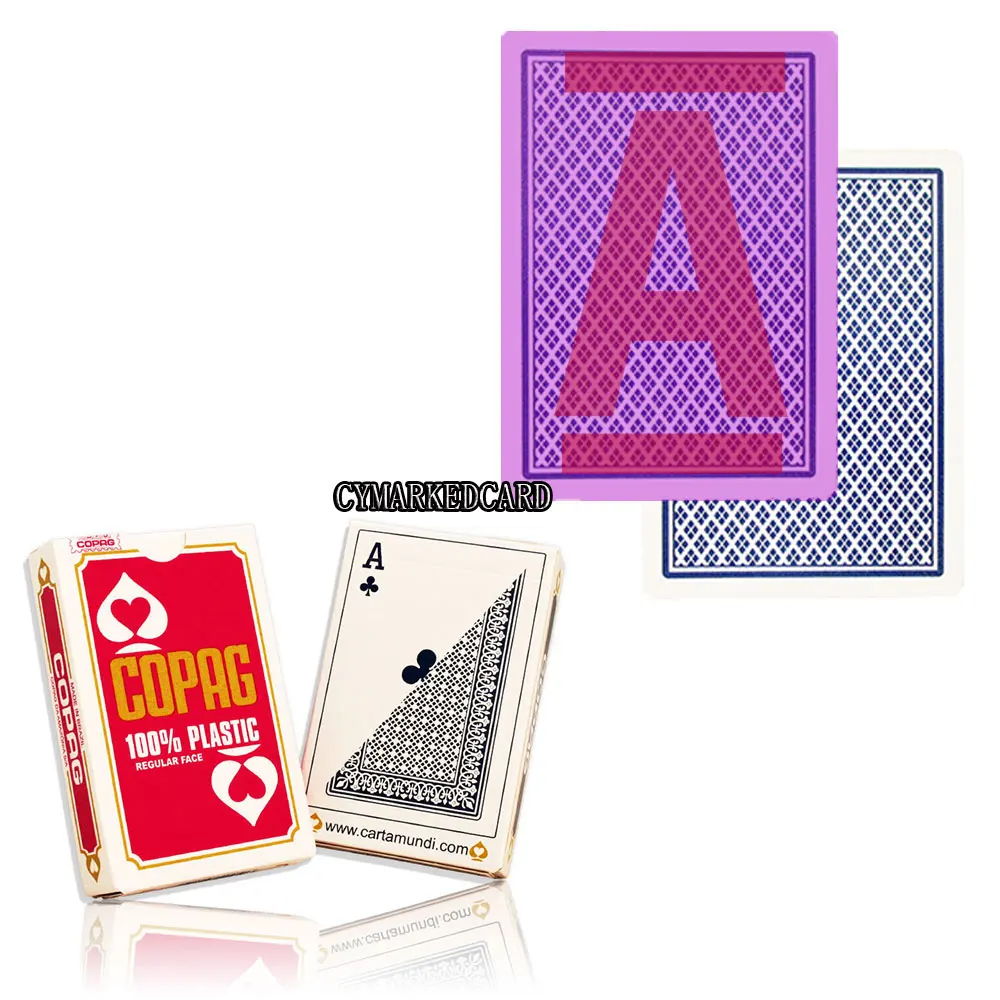 

Marked Card For Infrared Contact Lenses Anti Cheating Poker Plastic Waterproof Playing Cards Game