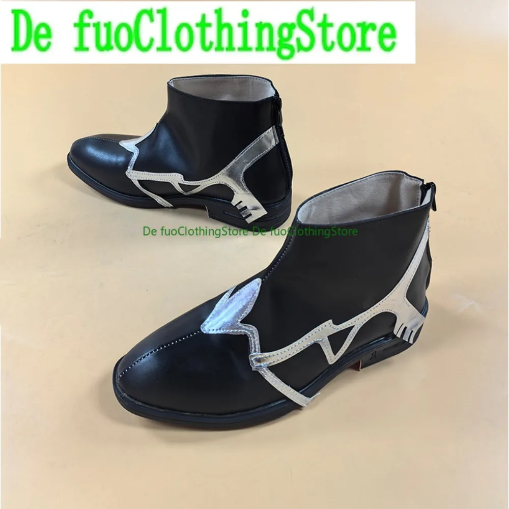 

Defuo Identity V Joseph Photographer Concert Costume Cosplay Shoes Anime Game Role-playing Halloween Party Costumes Shoes Boots