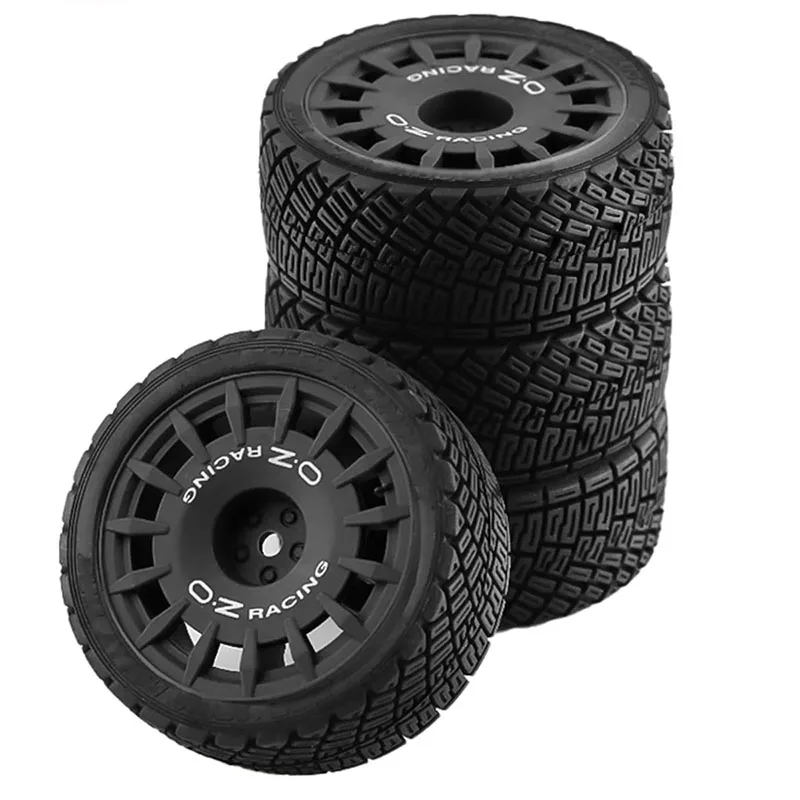 1/10 RC Racing Car Tire Rally On Road Tyre Plastic Wheel for Tamiya TT01 TT02 XV01 TA06 PTG2 HPI KYOSHO WR8 HSP Upgrades Parts