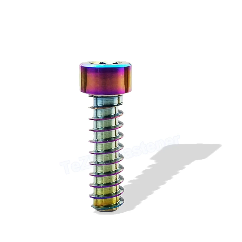 1Pcs M5x18mm Titanium Alloy Ti Handle Brake Screw Bolt Fixing Screws Silver/Gold/Colourful/Black