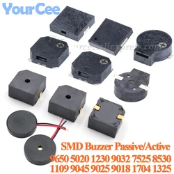 5pcs/lot SMD Magnetic Piezo Loudspeaker Speaker Buzzer 8630 1109 9045 9025 9018 5020 1230 9032 7525 8630 Passive 9650 Active
