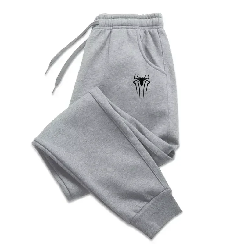 Herren Premium Jogginghose aus weichem Stoff mit elastischem Bund, Kordelzug, Taschen, tailliertem Schnitt und Umschlagbündchen, lässige Sporthose – Detail 8