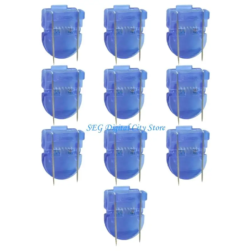 

U75B Colorful Transparent Square Clip Cubicle Clip for Secure Document Hanging
