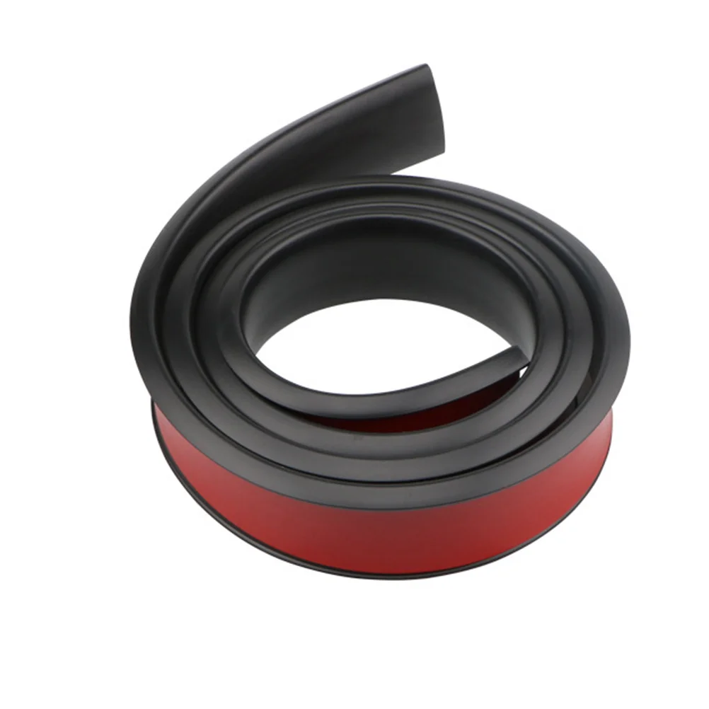 

Brow Strip 5.5Cm X 1.5M Black Flexible Durable Car Tire Protector Guard Against Mud Scratches Chips Auto Trim Car