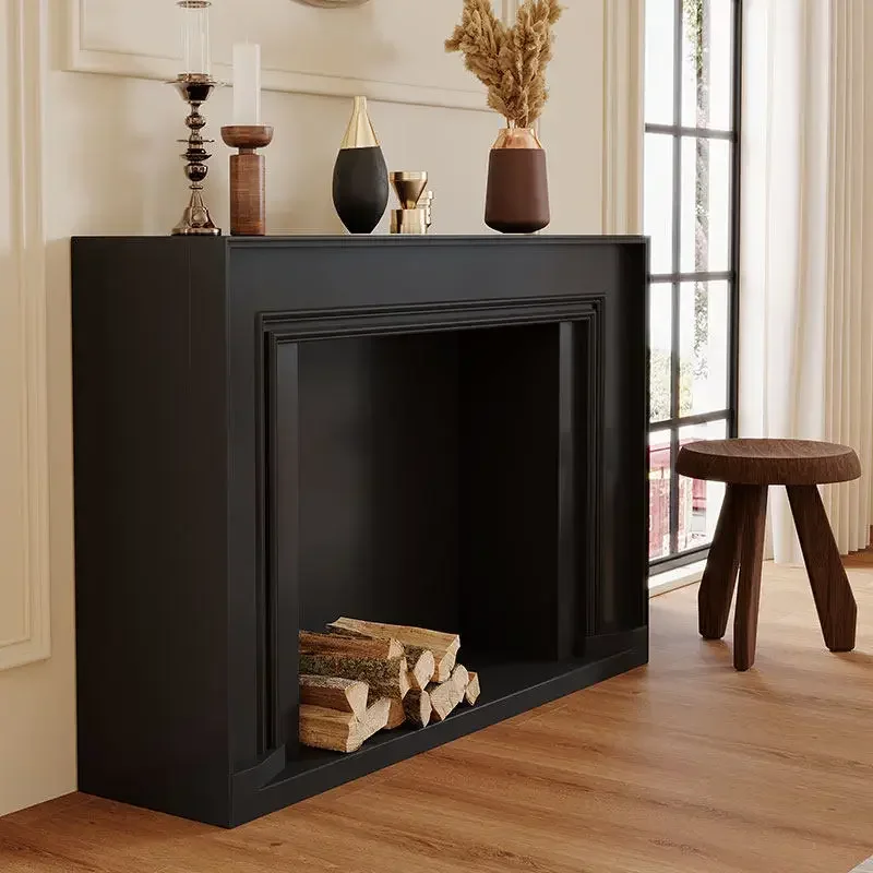 YAO TAO American European style living room fireplace decoration home homestay electronic fireplace core simulation flame porch