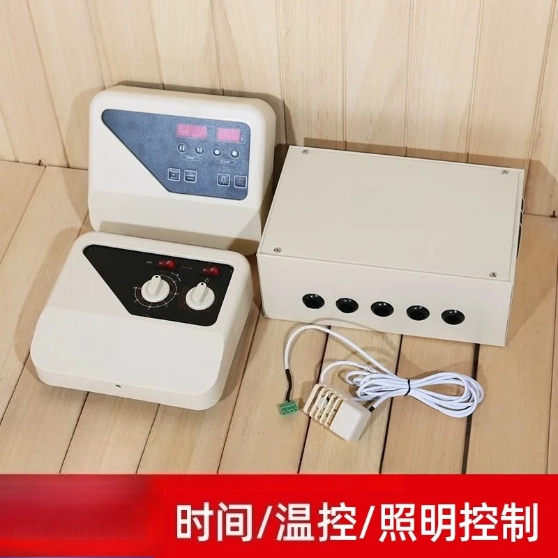 Digital Sauna Timer Controller with Light Switch for Dry Steam Room Temperature Control