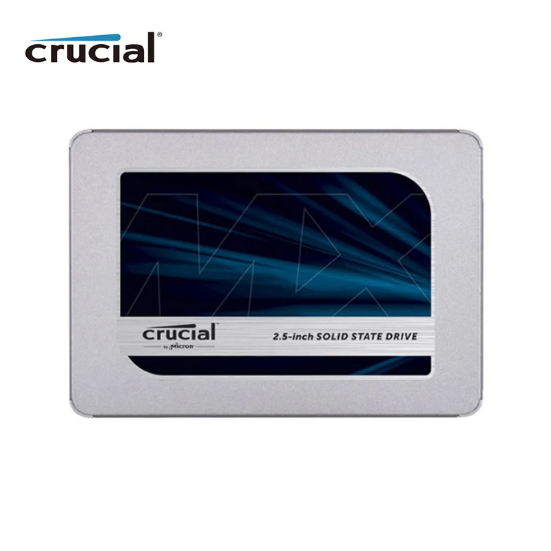 Crucial MX500 500GB 3D NAND SATA 2.5 Inch Internal SSD, up to 560MB/s