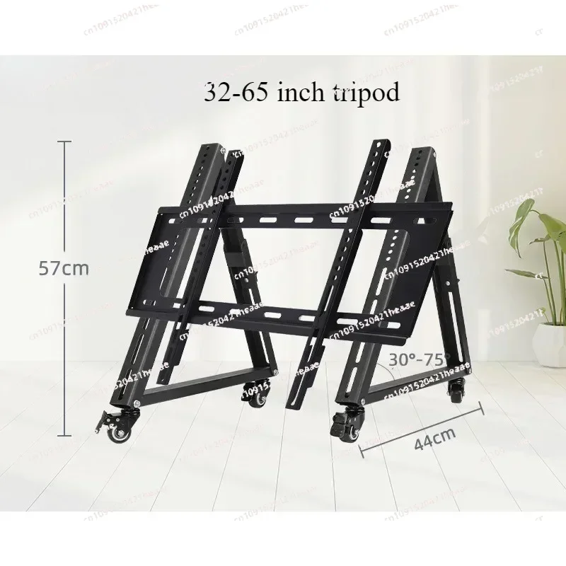 Suitable for mobile tripod stage screen cartsupport,  32-65 inches low height TV stand