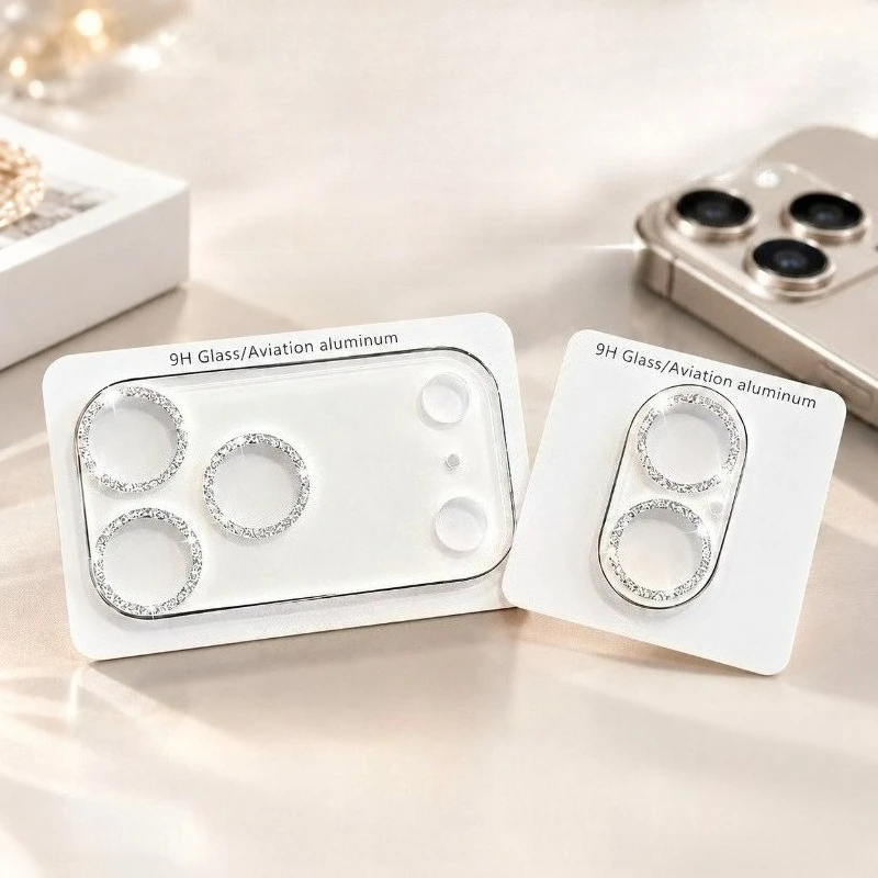 Glitter Glitter Camera Lens Protector For iPhone 18 17 16 15 14 Pro Max Plus Phone Camera Protection Film Tempered Glass Full Coverage - Aliexpress Deal