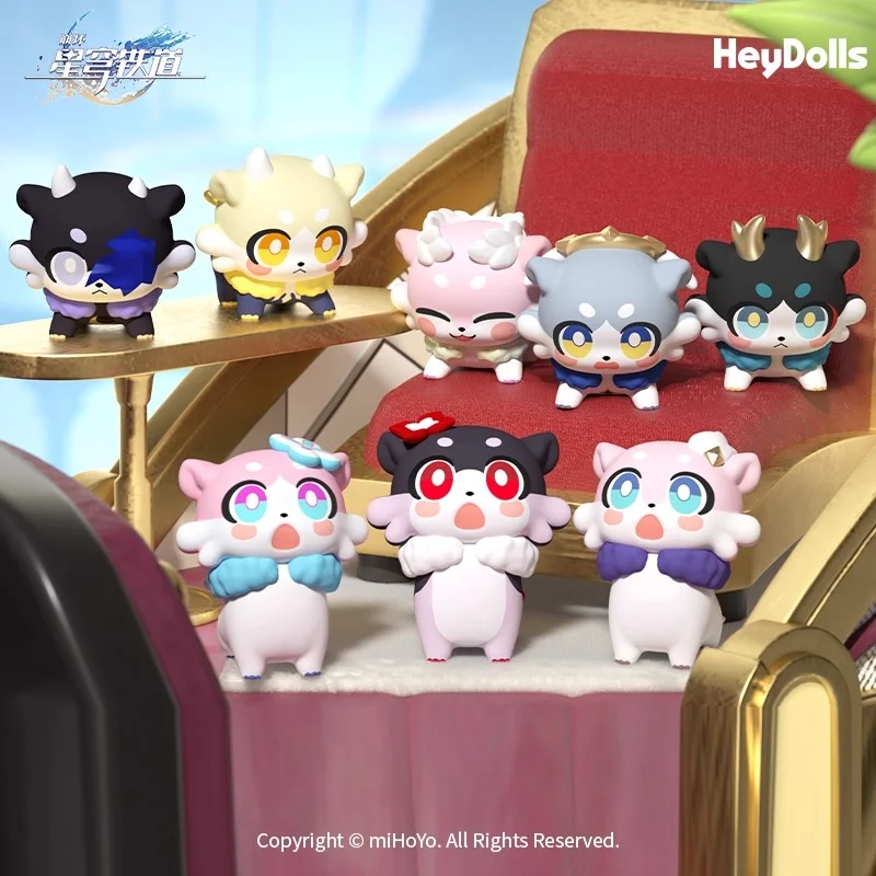 

Original Heydolls Honkai Star Rail Mini Figure Blind Bag Chimaera Vol 2 Cartoon Model Collectible Toys Desktop Ornament Gifts