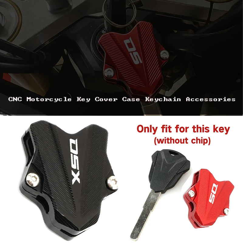 

For Voge 525R 525Dsx 250Rr 300Rr 300Ds 500Ds 650Ds 525 DS625X DS850X DSX CNC Motorcycle Key Cover Case Keychain Accessories