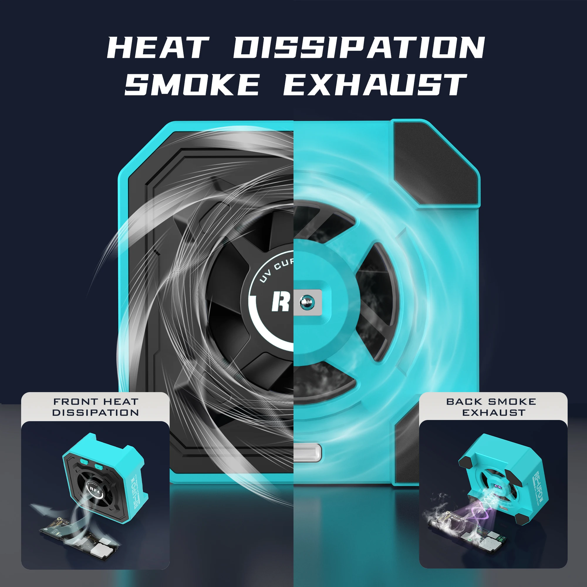 RF4 Cooling Fan / UV Curing La - Phone Cooling Fan 评论和价格