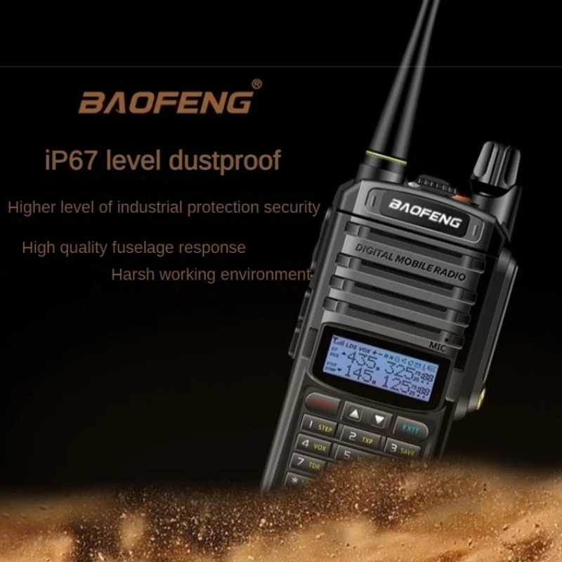 Baofeng High Quality Walkie Talkie Waterproof Dustproof High Power Frequency Modulation Handheld Construction Site Outdoor