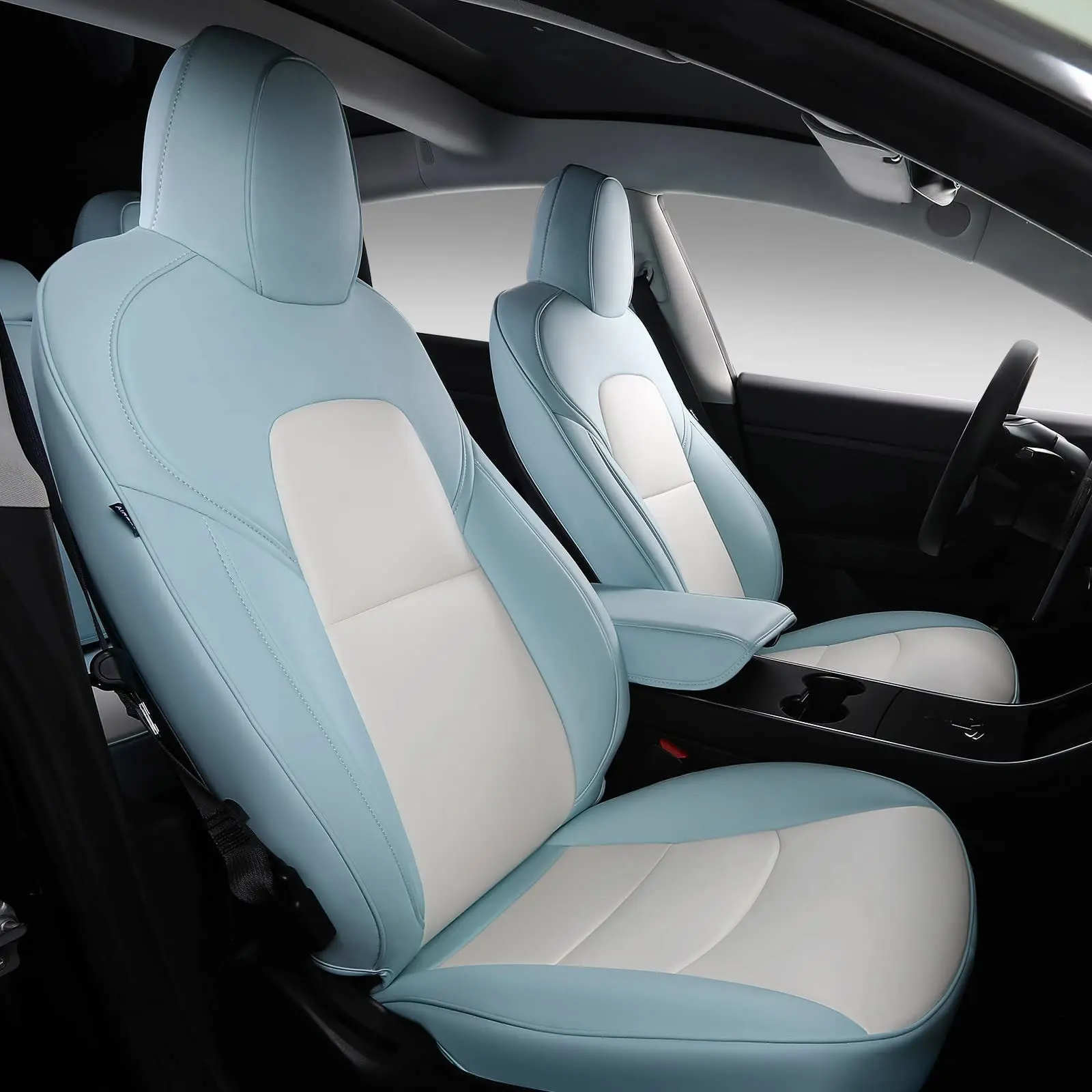 Seat Cover for Tesla Model 3 Synthetic Leather Car Seat Cover