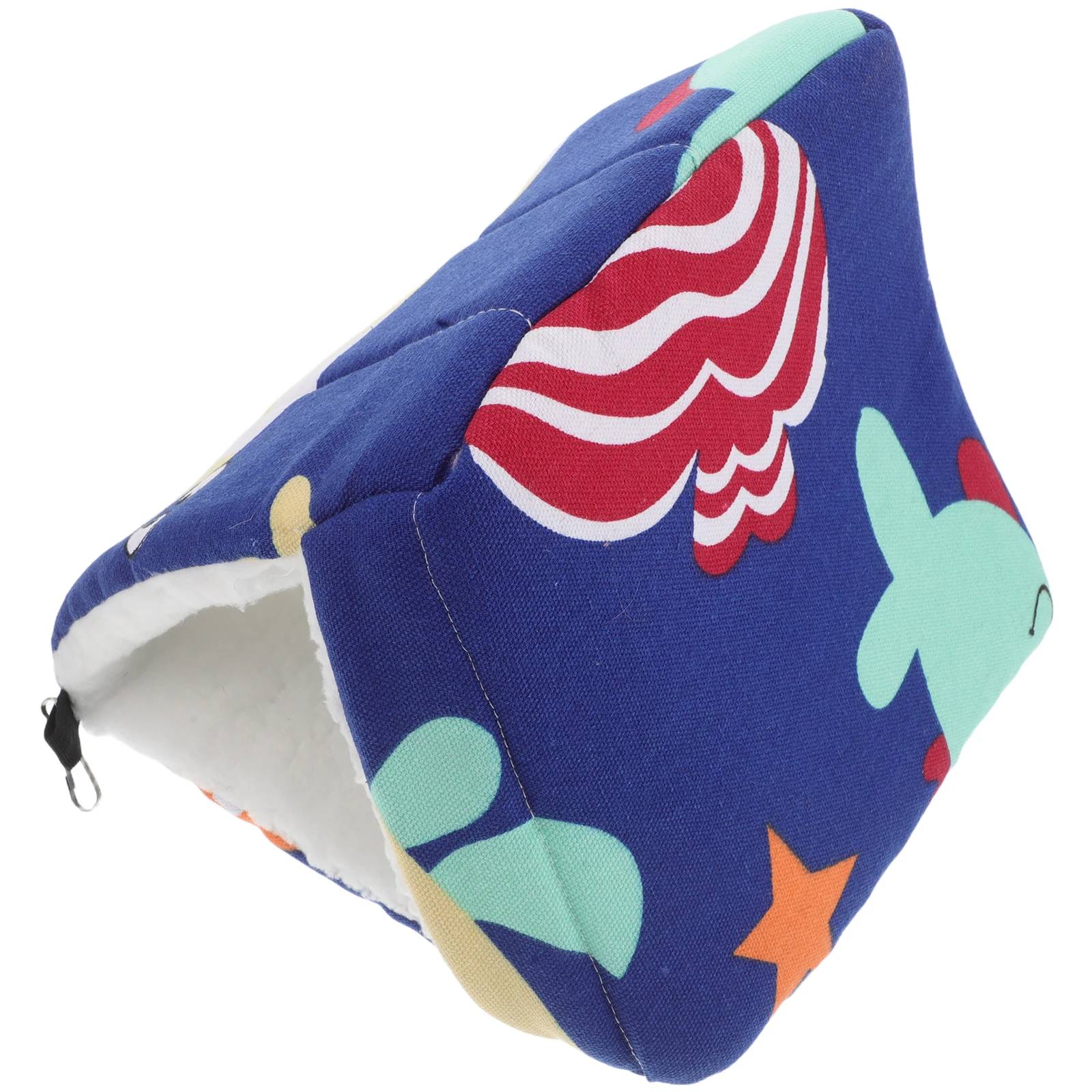 

Pet Bed Sleep Sack Keep Warm High Elastic Sponge Small Animal House Comfortable Nest for Hamster Parrot Squirrel Guinea Pig