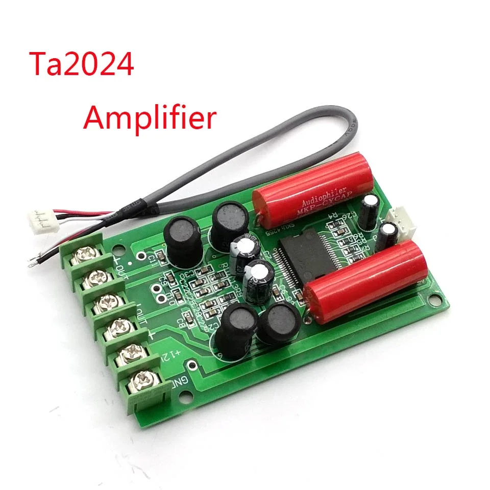 TA2024 12V 2x15W Mini HIFI Digital Audio AMP Amplifier Board Module for Car PC