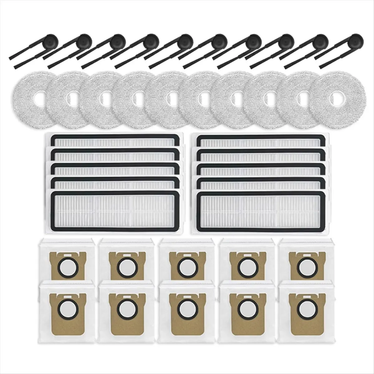 PREMIUM QUALITY For M40S / OV31CN Vacuum Parts Side Brush HEPA Filter Mop Cloth Dust Bag Accessories WISH
