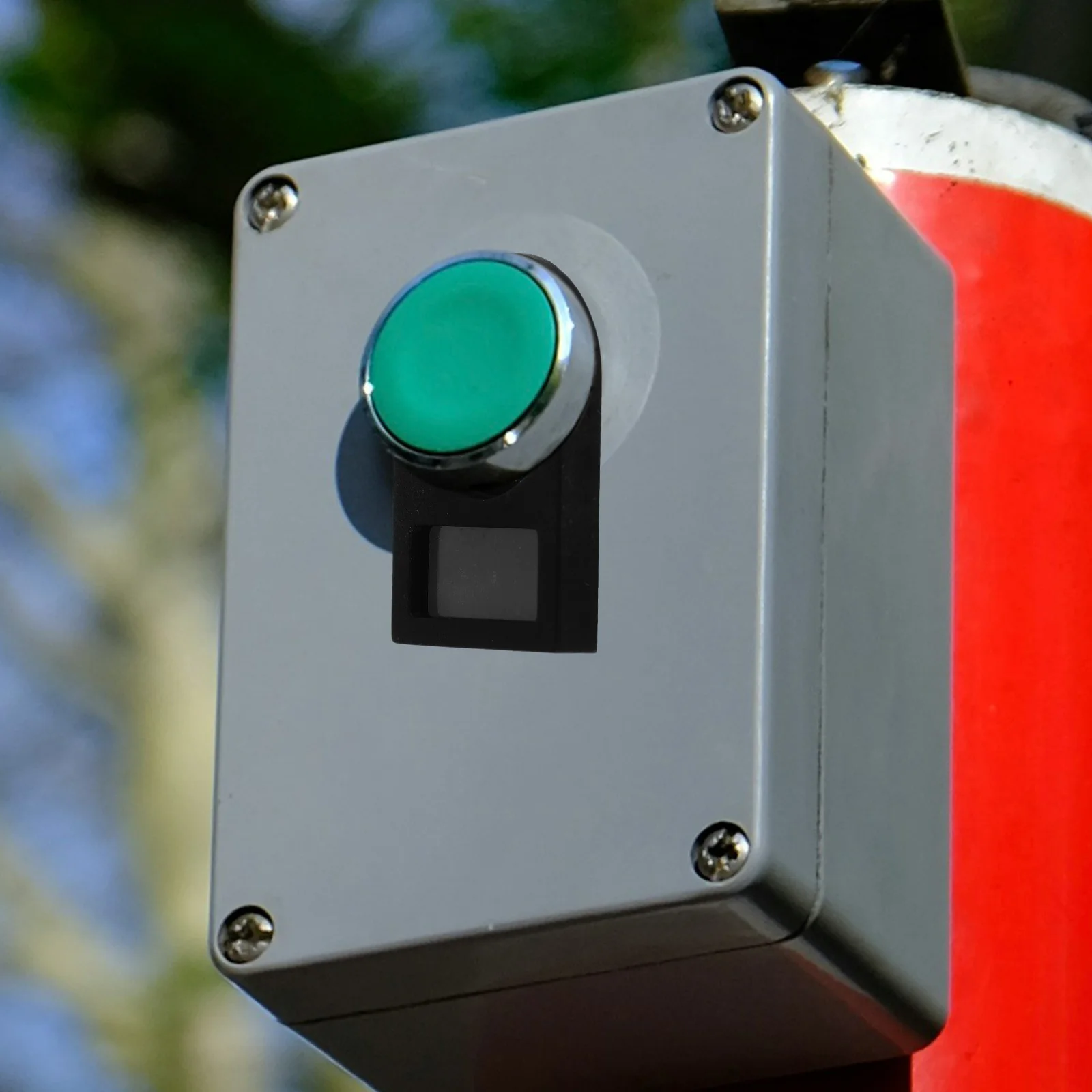 

100Sets Push Button Switch Notice Board Signal Light Identification Sign Easy Mount Electrical Switch Frame Sign