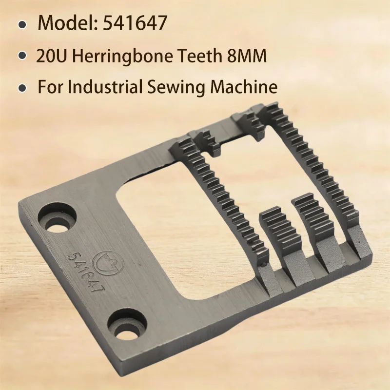 20U Herringbone Teeth 8MM Zigzag Stitched Triangle Needle Small Figure Locomotive Teeth Industrial Sewing Machine Accessories