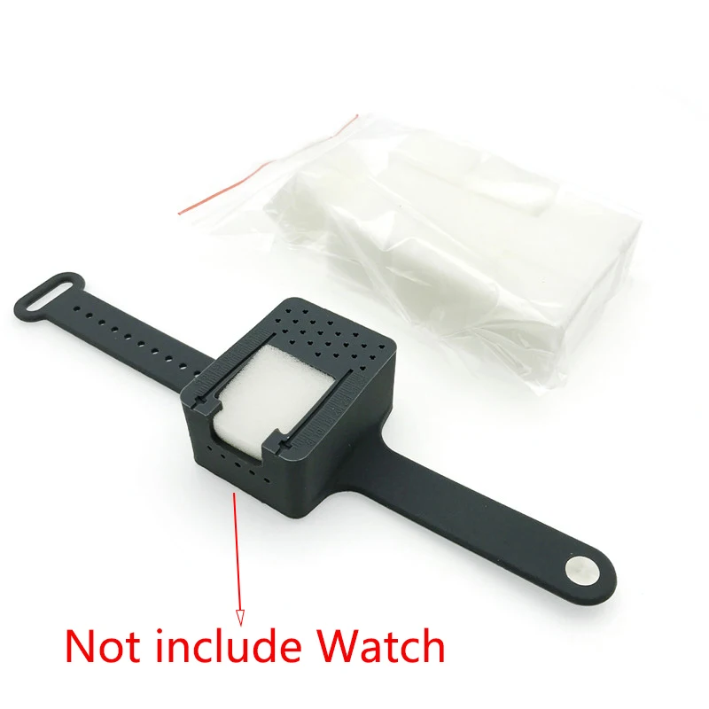 100 pcs/lot Sponges Blocks Endo Root Canal File Watch Wrist Sponge for Endodontic Files Holder Scale Watch