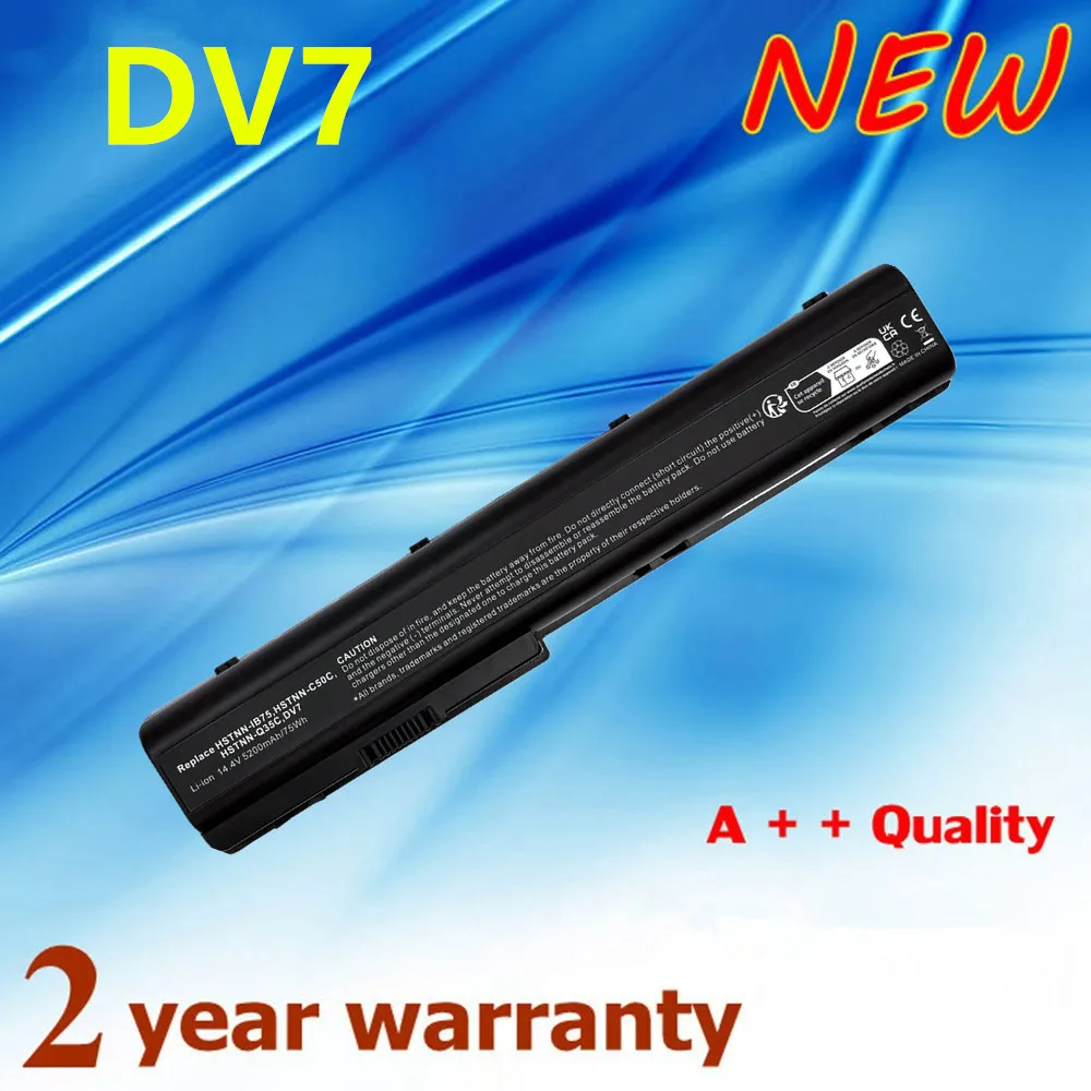 GA08 Laptop Battery For HP Pavilion DV7-1000 DV7-1100 DV7-1200 DV7-2000 DV7-2100 DV7-2200 DV7-3000 DV7-3100 DV8-1000 HSTNN-C50C