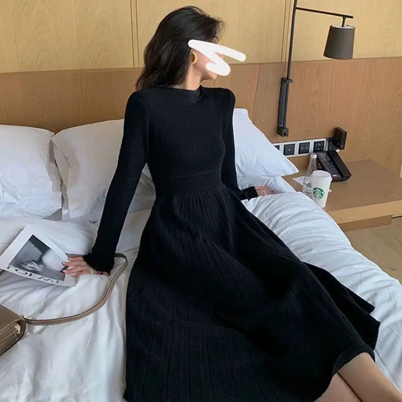 

Пуловеры длиной до колена Элегантные свитера Джемперы Женские свободные щетки Рабочие электронные девушки Нижняя часть на пуговицах Мягкие тонкие три пуговицы OL