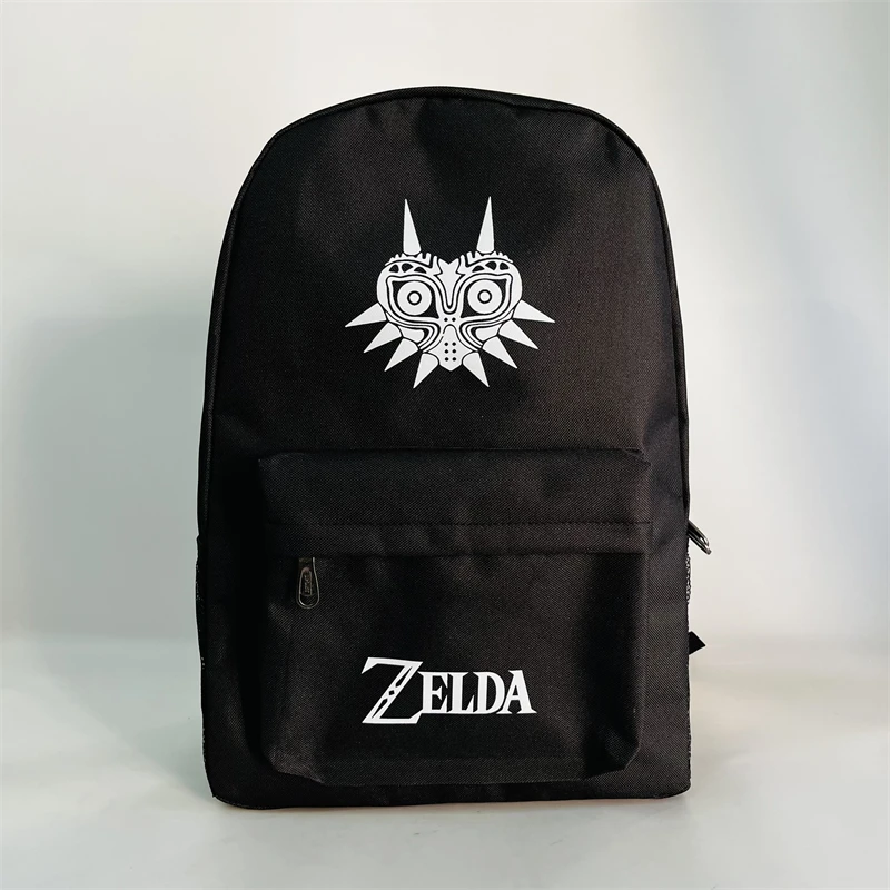 IVYYE Zelda Black Fashion Canvas Backpacks Rucksacks Cartoon School Backpack Casual Bags travel Knapsack Unisex New