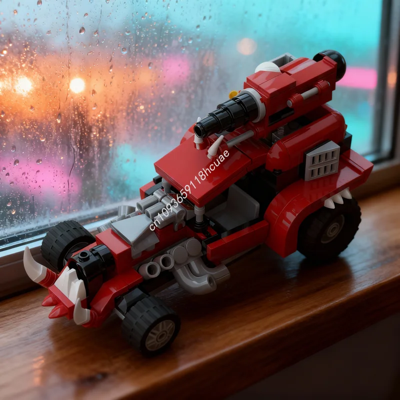 

252 детали MOC Ork Kustom Boosta Blasta: Конструктор, развивающие игрушки, идеи для рождественских подарков, обучающие кубики для детей