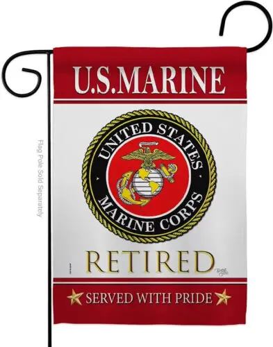 Breeze Décor US Marine Retired 12