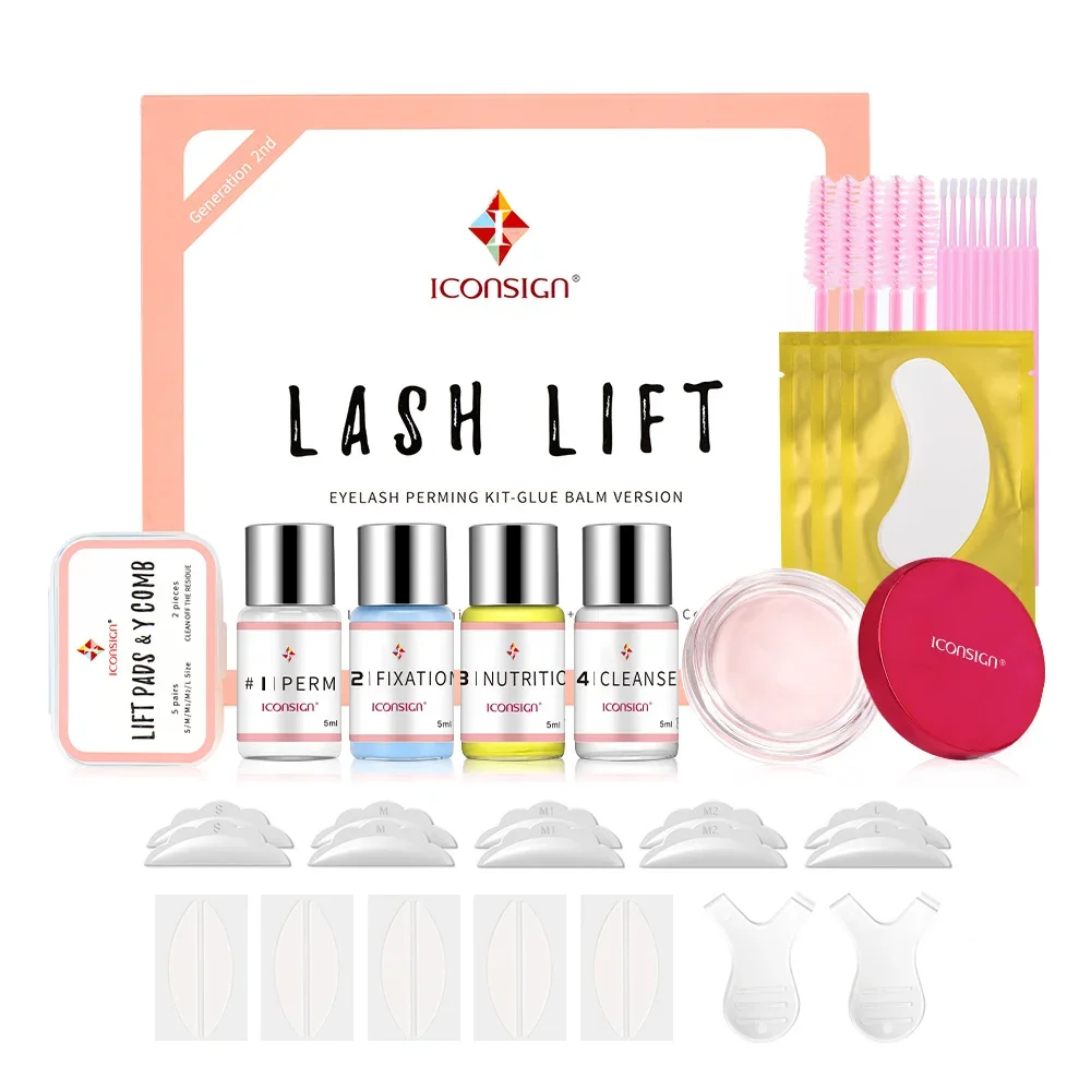 Hot Sale Glue Balm Lash Lift Kit Eyelash Perming Kit Enhancer Curling Protect Eyelash Lifting for 30 To 45 Days Make Up Tools