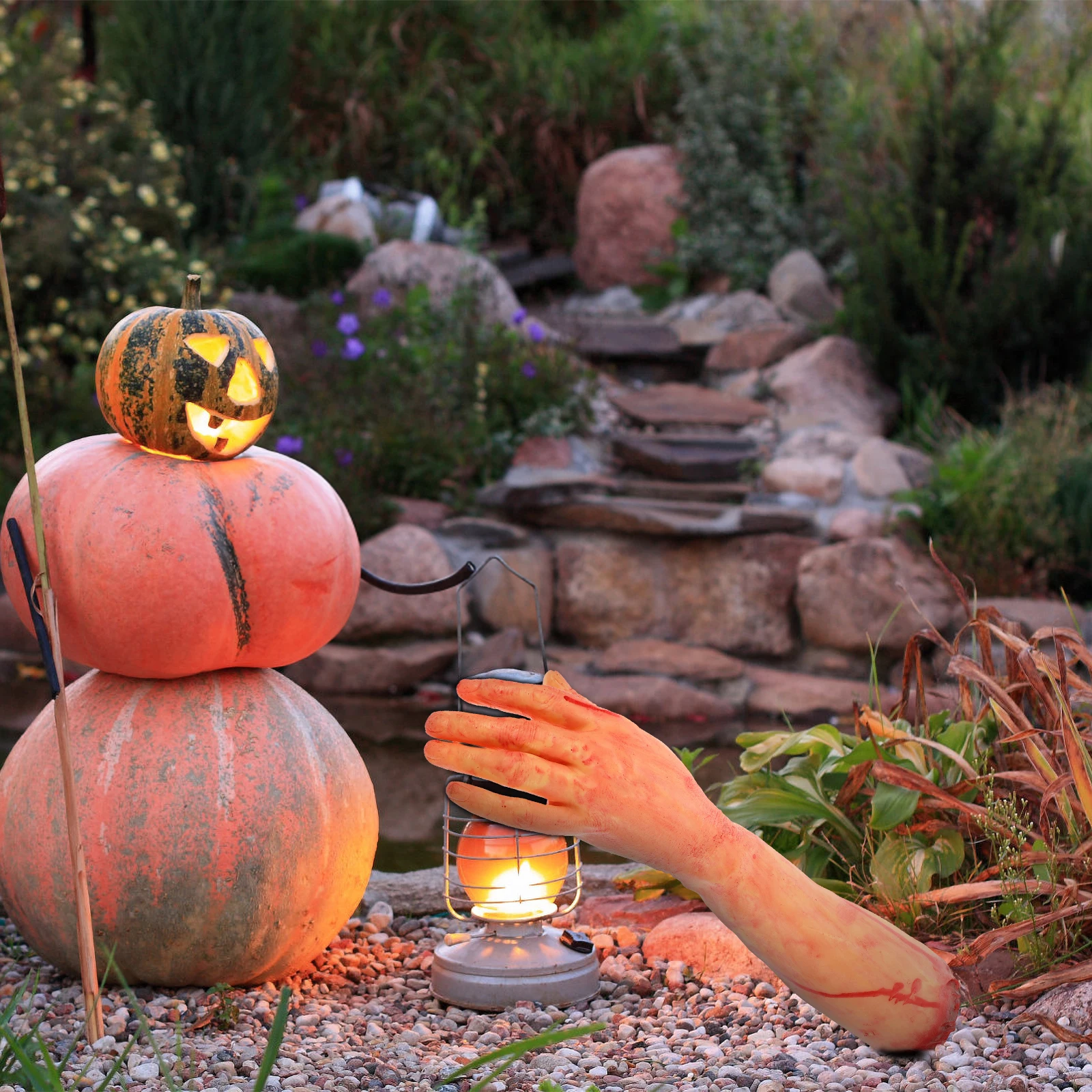 

Halloween Arm Decor Realistic Fake Limb Props Horror Halloween Broken Arm Decor Party Supplies Outdoor Scary Decoration