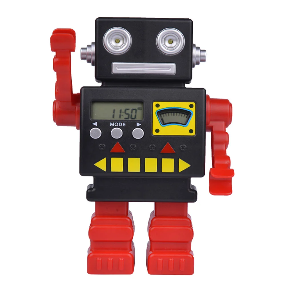 

Counting Piggy Bank Cartoon Birthday Gift Dorm Robot Toy Saving Jar Home Coin Container Festival Plastic Exquisite Pot