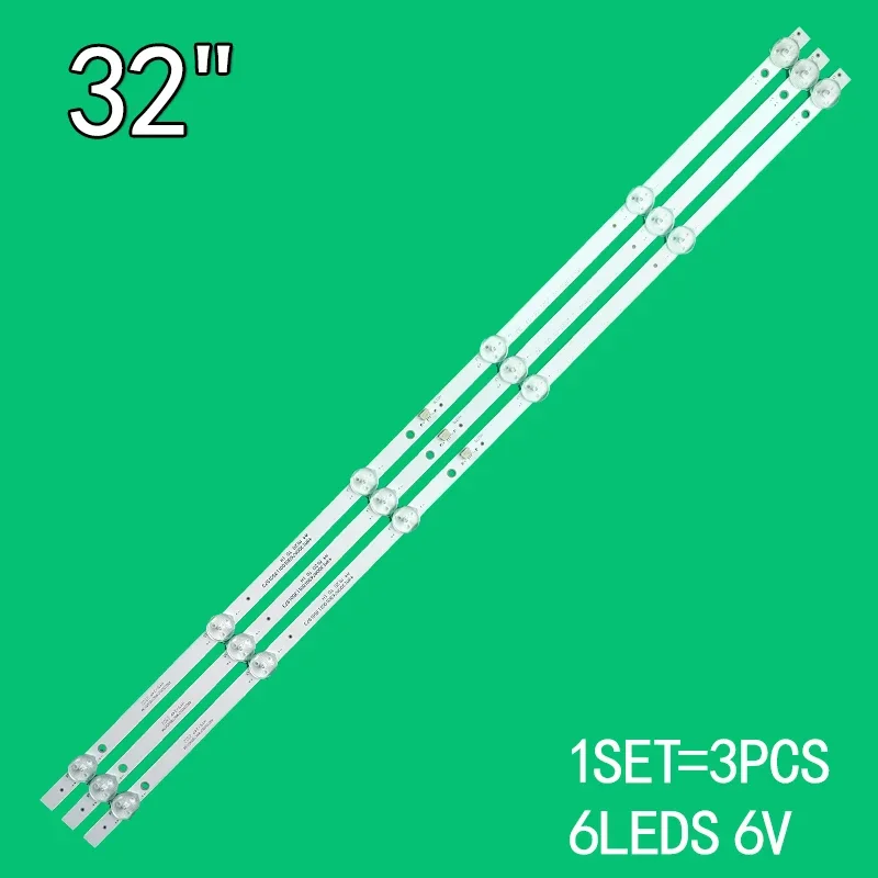 

LED Bar for LB-C320X14-E12-L-G2-SE3 MS-L1850 V2 SVJ320AG2 32D2000 SVJ320AK3 SVJ320AL1SVJ320AL6 STV-LC32T840WL PH32U20DSGW