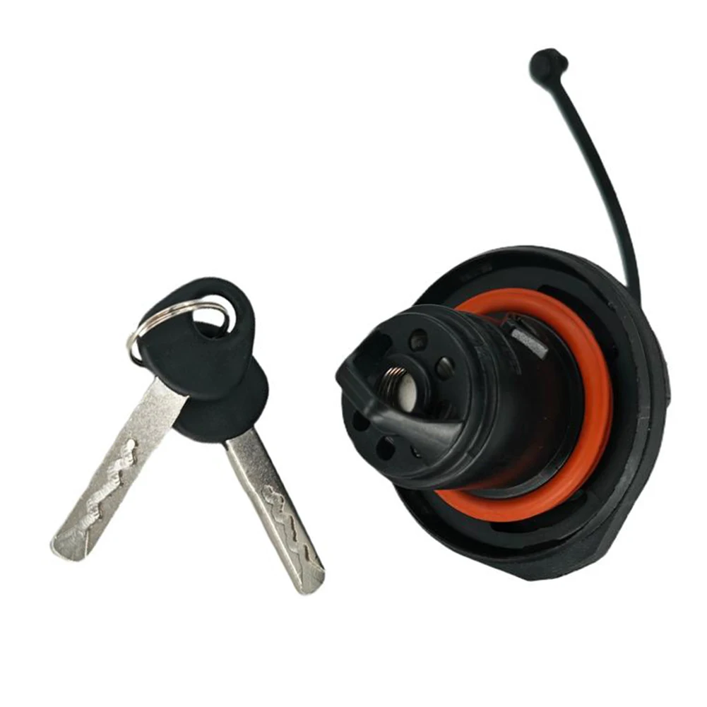 

For Fiat 500 For Grande Punto Car Lockable Fuel Tank Cap With 2 Keys For Evo For Punto Mk3 71802520 Replacement Car Exteriors