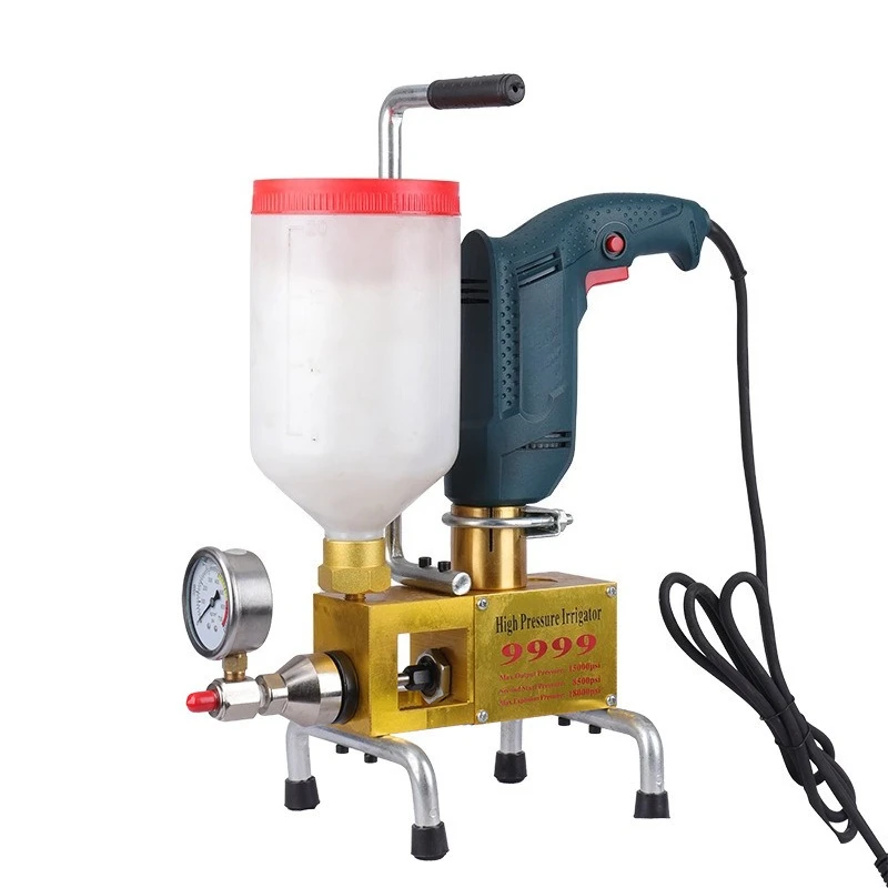 Polyurethane high-power high-pressure grouting machine Multifunctional spraying machine One-button opening grouting machine
